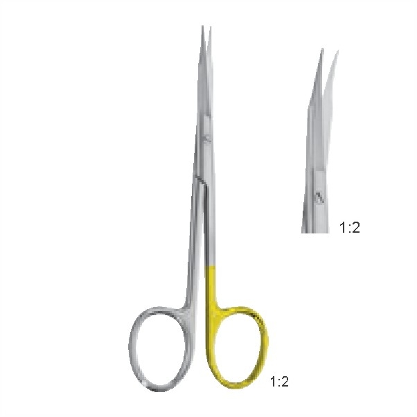 Plastic surgery scissors