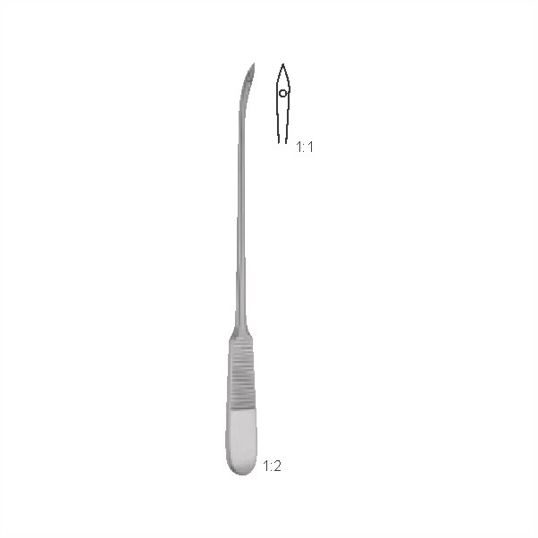 Periosteal elevators and awls for maxillo-facial surgery