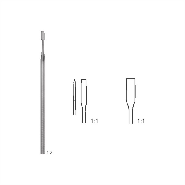 Osteotomes for maxillo-facial surgery