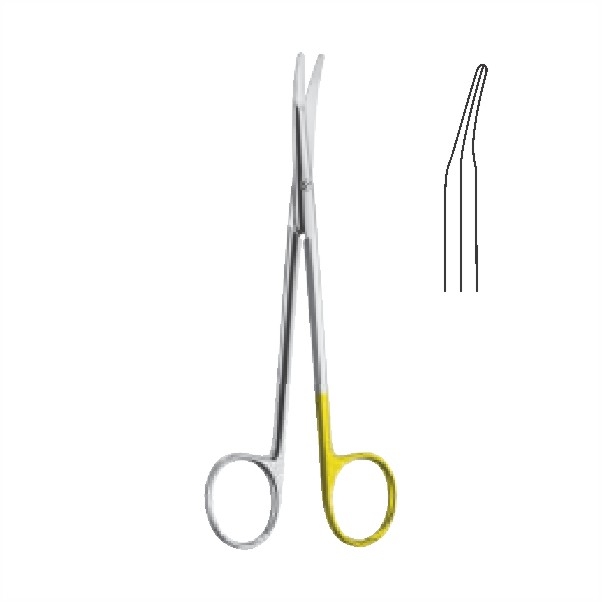 Plastic surgery scissors