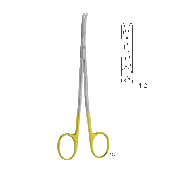 Plastic surgery scissors