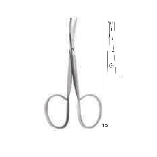 Blepharoplasty scissors