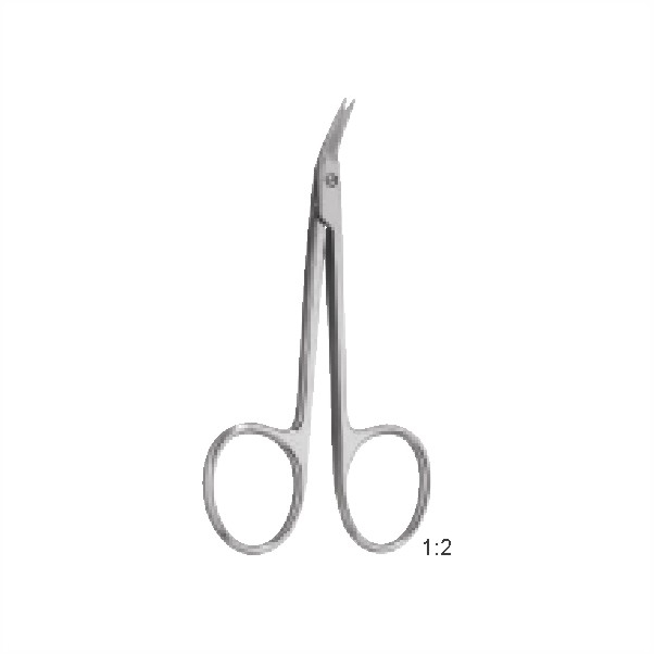Fine operating scissors