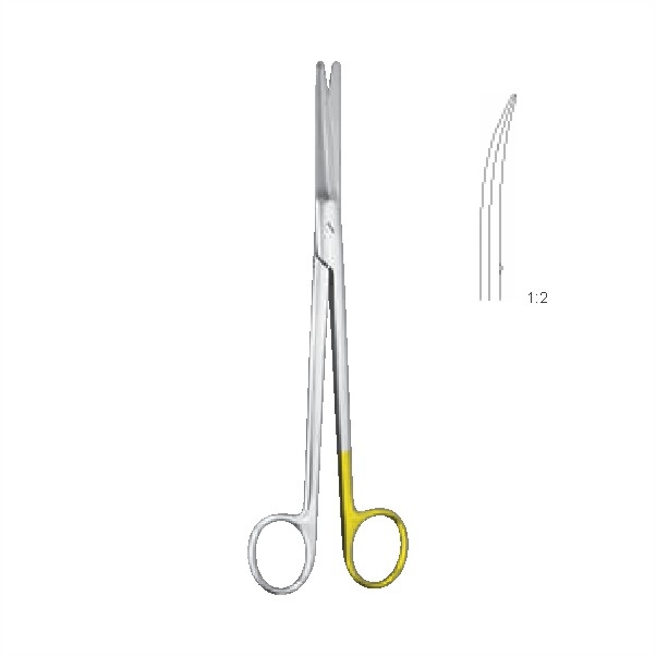 Plastic surgery scissors
