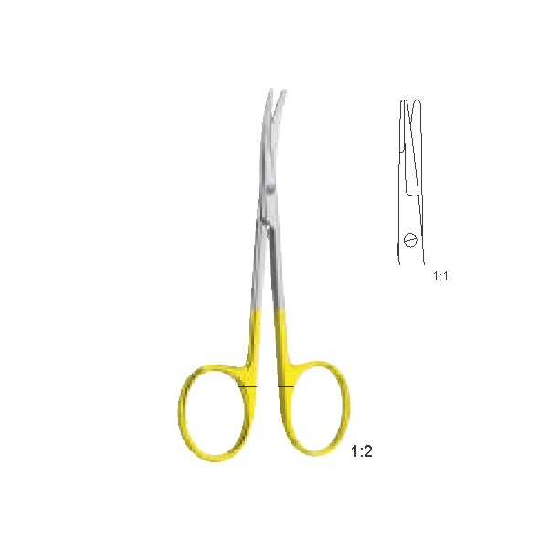 Blepharoplasty scissors