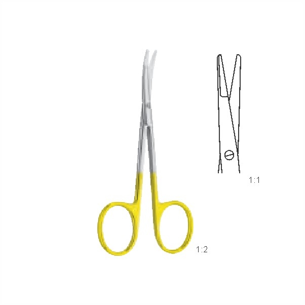 Blepharoplasty scissors